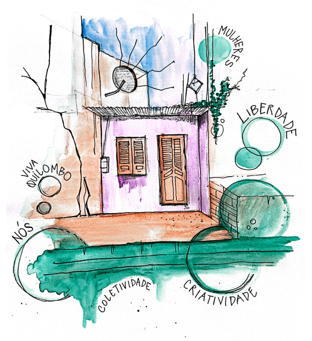 Fachadas do Quilombo