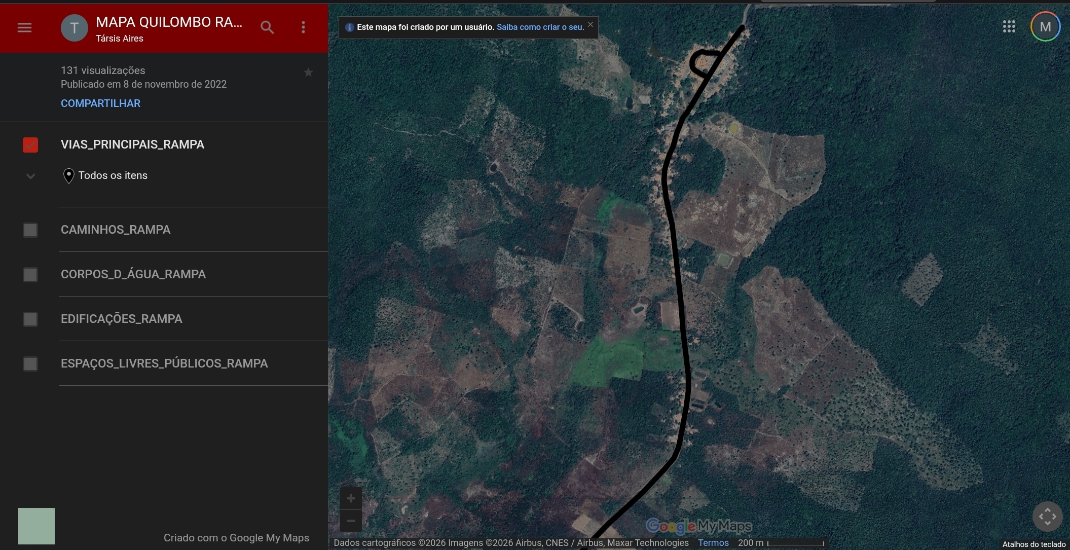 Cartografia do Quilombo Rampa - imagem 2
