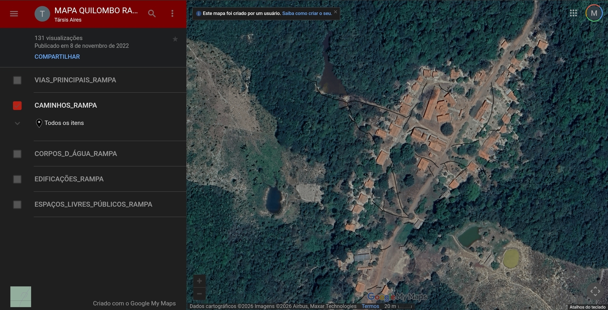 Cartografia do Quilombo Rampa - imagem 3