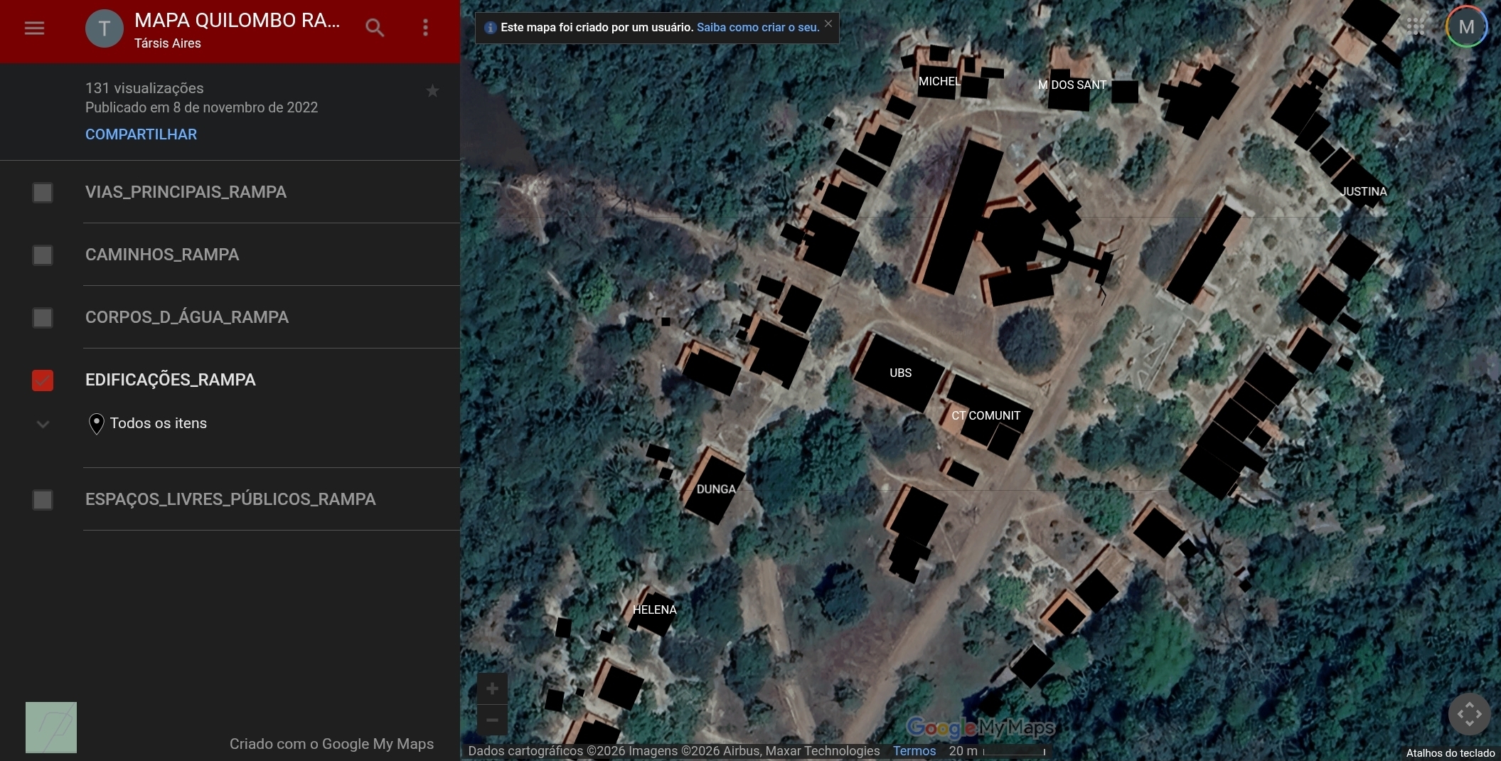 Cartografia do Quilombo Rampa - imagem 4